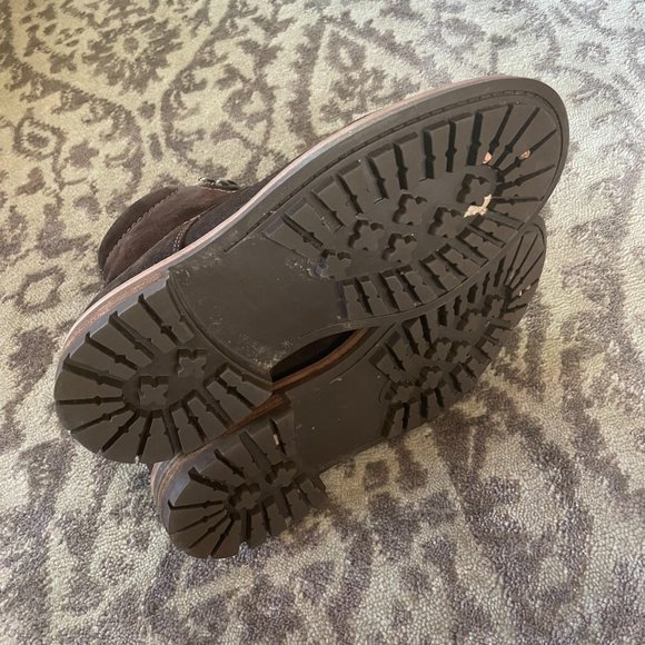 Marc O’Polo Brown Suede Lace-up Boots main image 4